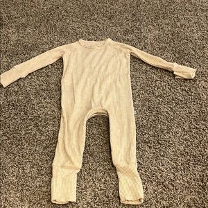 Little Sleepies Oatmeal Crescent Zippy